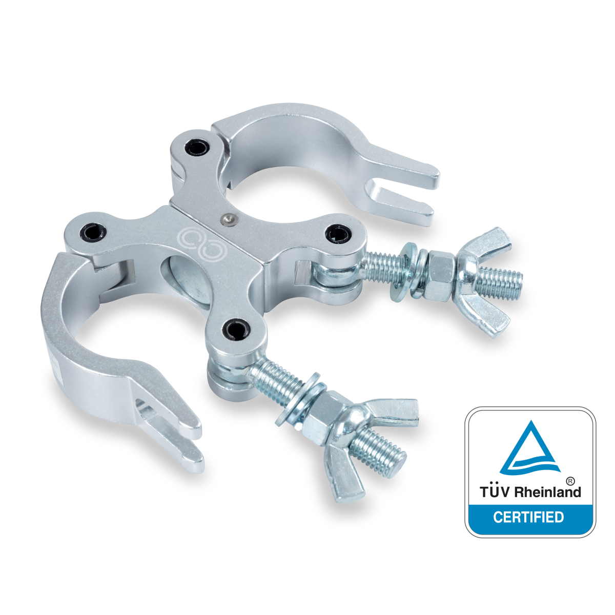 Centolight CLDC-53200S 41–53 mm, 200 kg çift alüminyum truss kelepçesi — görsel 1
