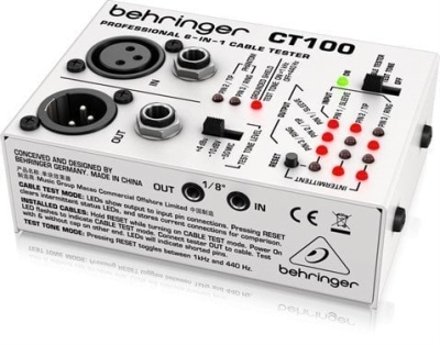 Behringer CT100 Kablo Test Cihazı — görsel 1