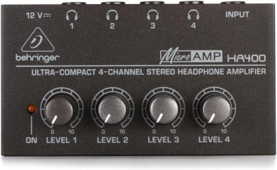 Behringer MICROAMP HA400 Kulaklık Amfisi — görsel 1
