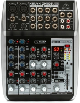 Behringer QX1002USB 10 Kanal Efektli Mikser — görsel 1