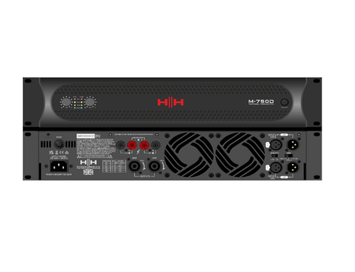 HH Audio M-2600D - 2 Channel Power Amplifiers 2x2600W @ 4 Ohm — görsel 1