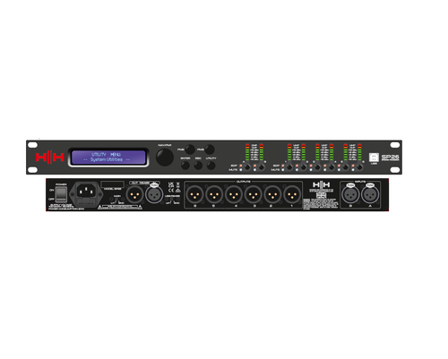 HH Audio - SP26 Loudspeaker Processor 2 in 6 out — görsel 1